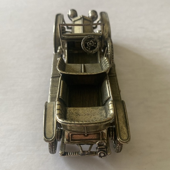 1907 Rolls-Royce Sterling Silver Vintage Car Replica 4 1/4”x 1 5/8” x 1 7/8” - Picture 4 of 10
